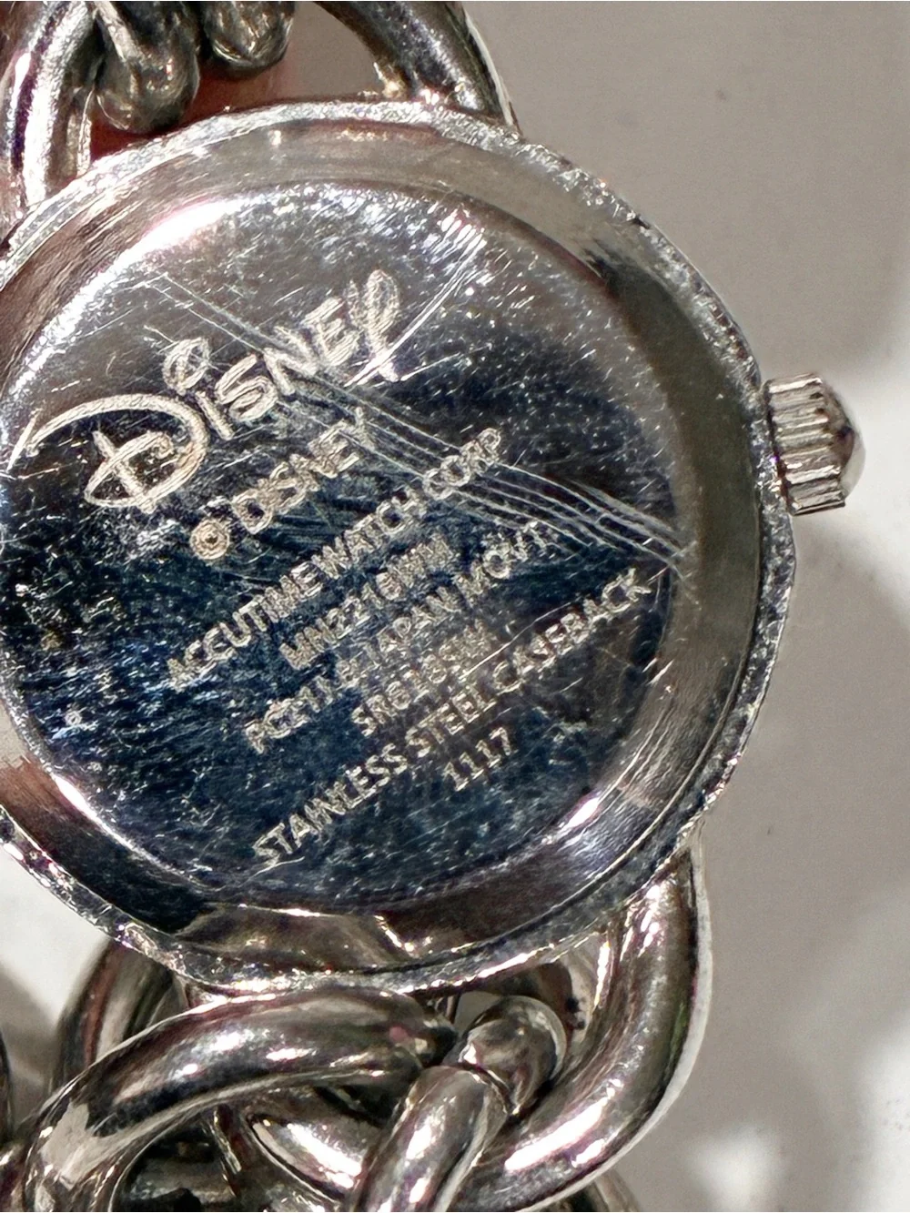 Minnie Mouse Women’s Stainless Steel Bracelet Watch